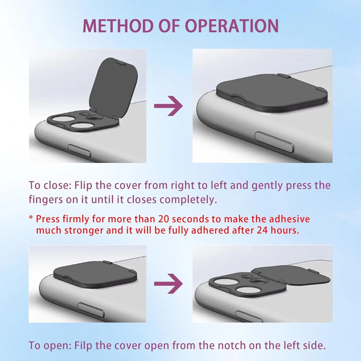 hone Camera Lens PCover Case Camera Lens Protector to Protect Your Privacy Security Strong Adhesive Lens Cap For Iphone Series